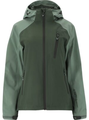 Weather Report Camelia W AWG regnjakke Dame 15.000mm-deep forest-36