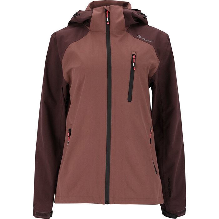 Weather Report Camelia W AWG regnjakke Dame 15.000mm-marron-36 Weather Report Camelia W AWG regnjakke Dame 15.000mm-marron-36