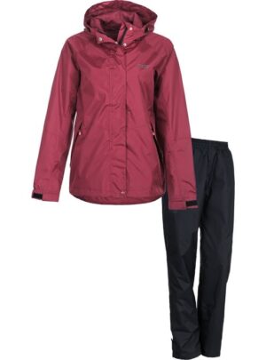 Weather Report Carlene regnsæt dame 10.000mm-tibetan red-36