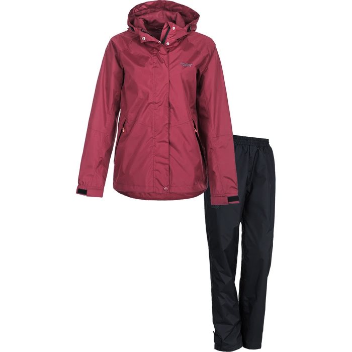 Weather Report Carlene regnsæt dame 10.000mm-tibetan red-50 Weather Report Carlene regnsæt dame 10.000mm-tibetan red-50