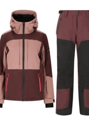 Whistler Boulder Skisæt, dame, twilight mauve/fudge