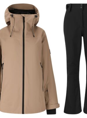 Whistler Canyon Skisæt, dame, beige/sort