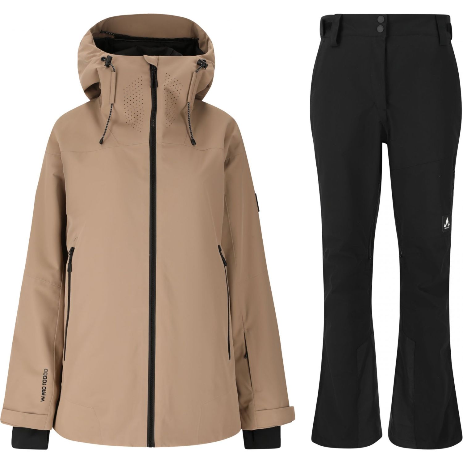 Whistler Canyon Skisæt, dame, beige/sort Whistler Canyon Skisæt, dame, beige/sort